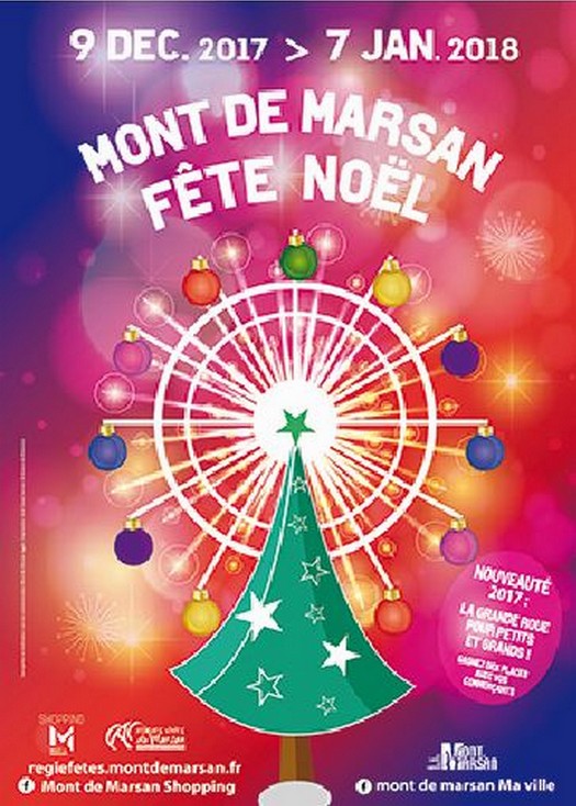 image-lien : affiche et lien vers page Noël à Mont de Marsan 2017