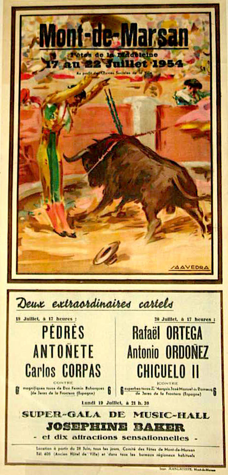 image : affiche Madeleine 1954