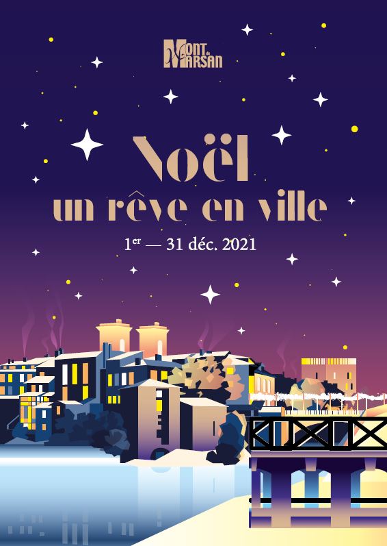 image : Affiche Noël 2021 à Mont de Marsan