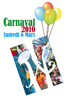 image : affiche du carnaval 2010 à Mont de Marsan