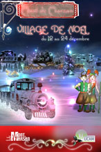 image-lien : affiche du marché de noël 2009 de Mont de Marsan et lien vers pdf du programme